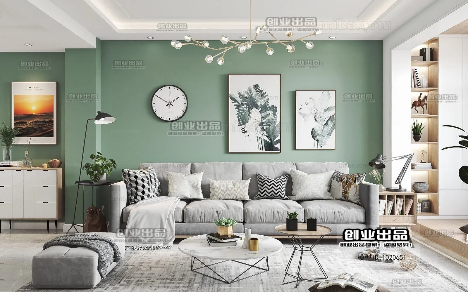 Living Room – Scandinavian architecture – 027