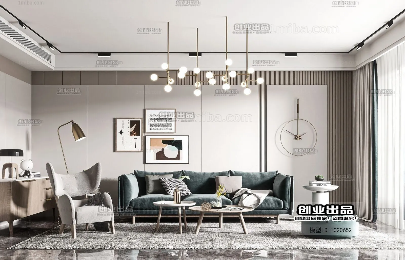 Living Room – Scandinavian architecture – 028