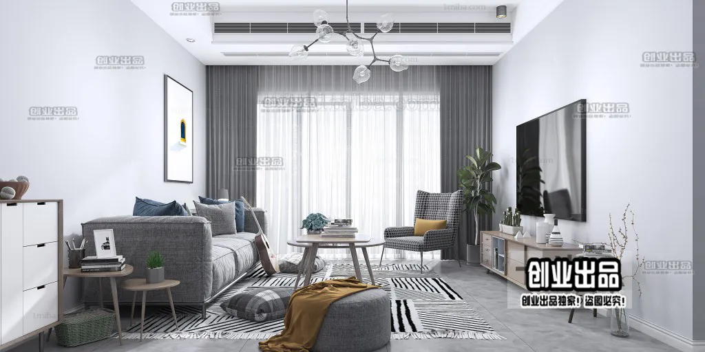 Living Room – Scandinavian architecture – 038