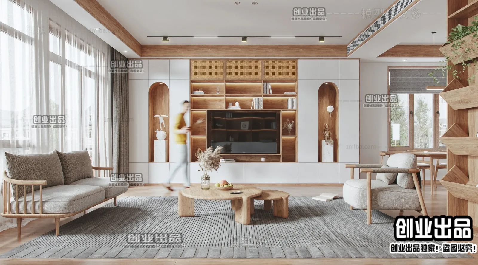 Living Room – Scandinavian architecture – 047