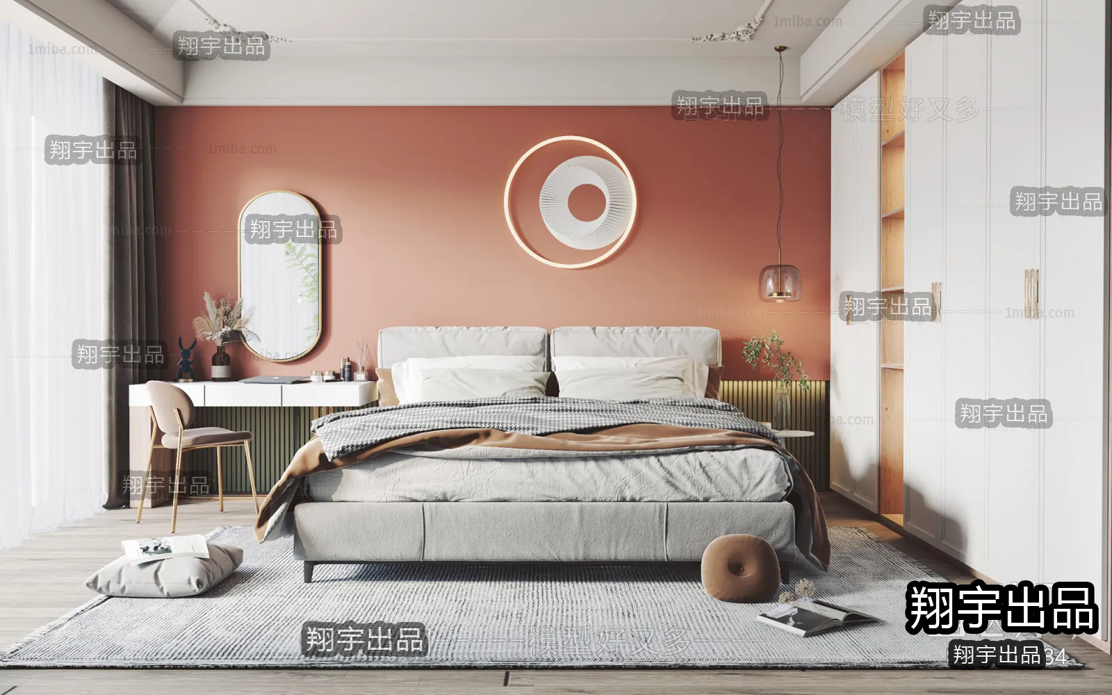 Bedroom – Scandinavian architecture – 005