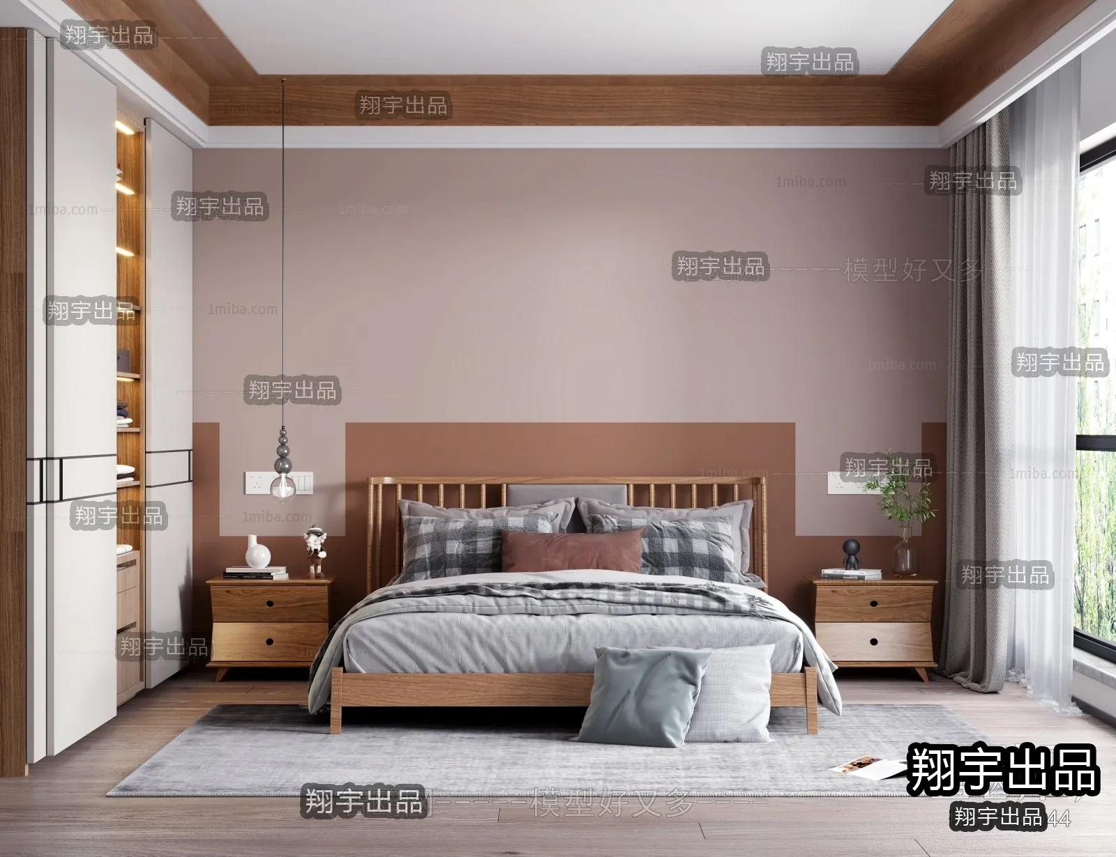Bedroom – Scandinavian architecture – 014