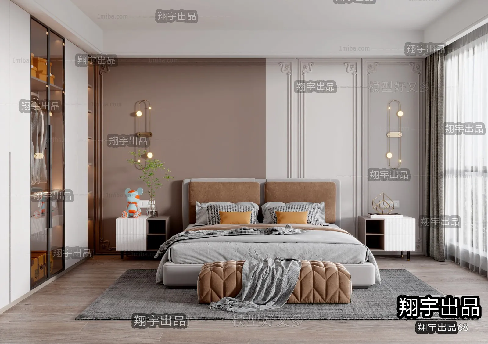 Bedroom – Scandinavian architecture – 020
