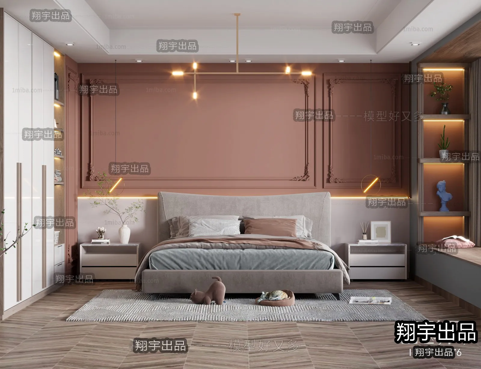 Bedroom – Scandinavian architecture – 023