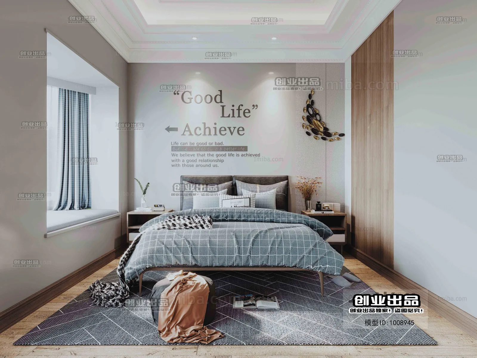 Bedroom – Scandinavian architecture – 026