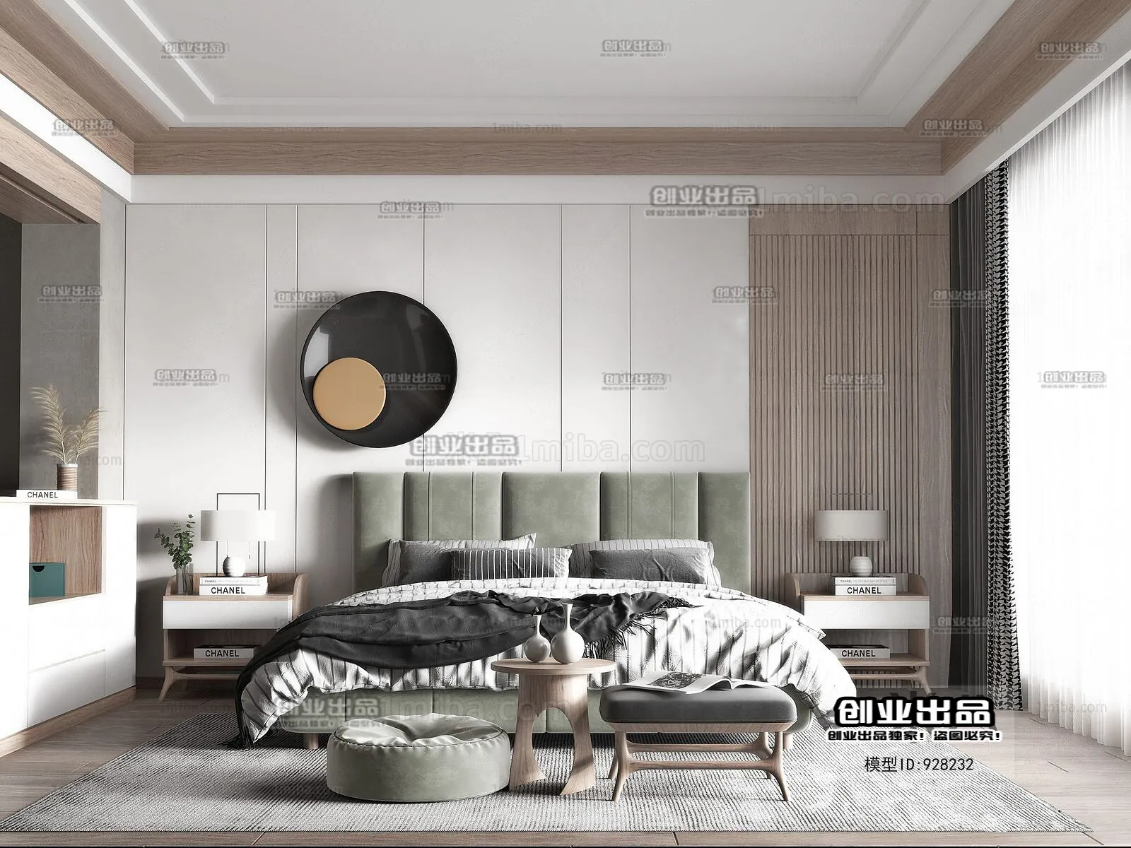 Bedroom – Scandinavian architecture – 032