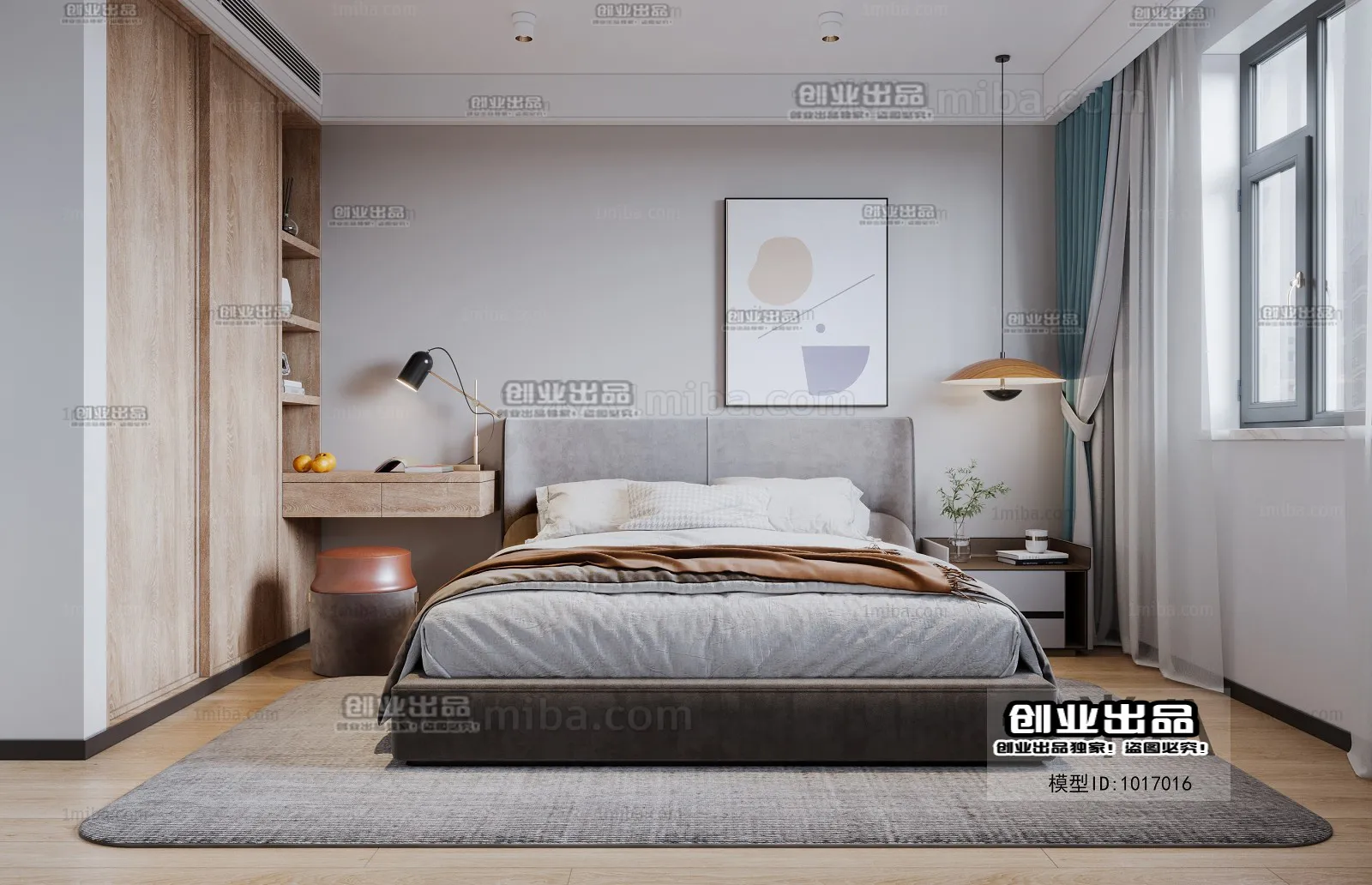 Bedroom – Scandinavian architecture – 045