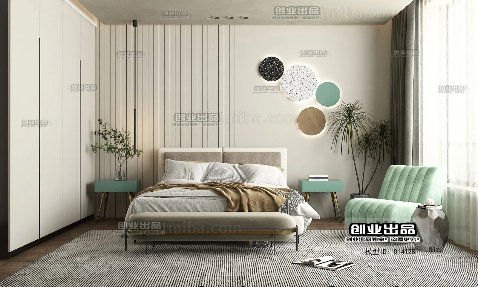 Bedroom – Scandinavian architecture – 048