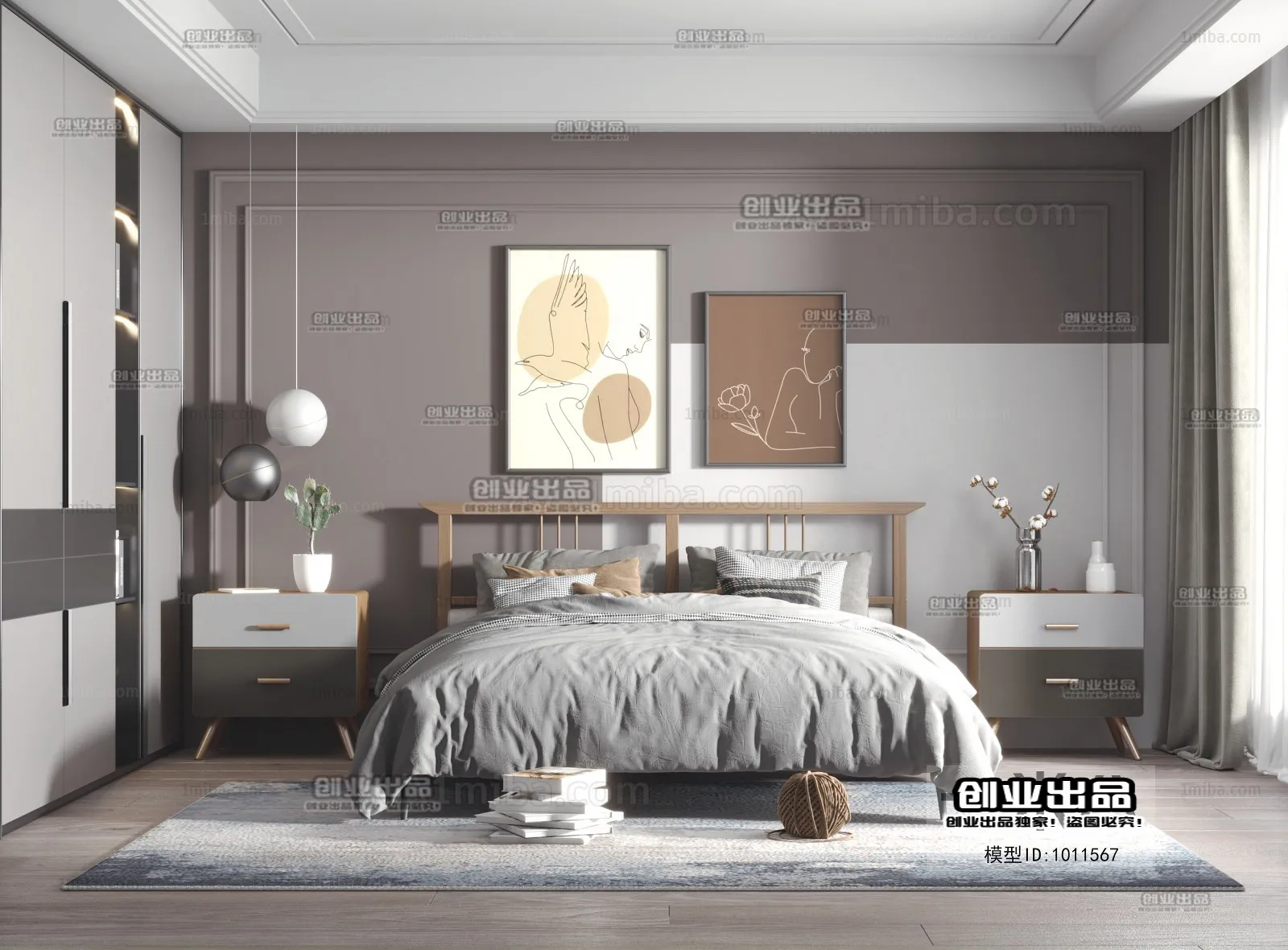 Bedroom – Scandinavian architecture – 049