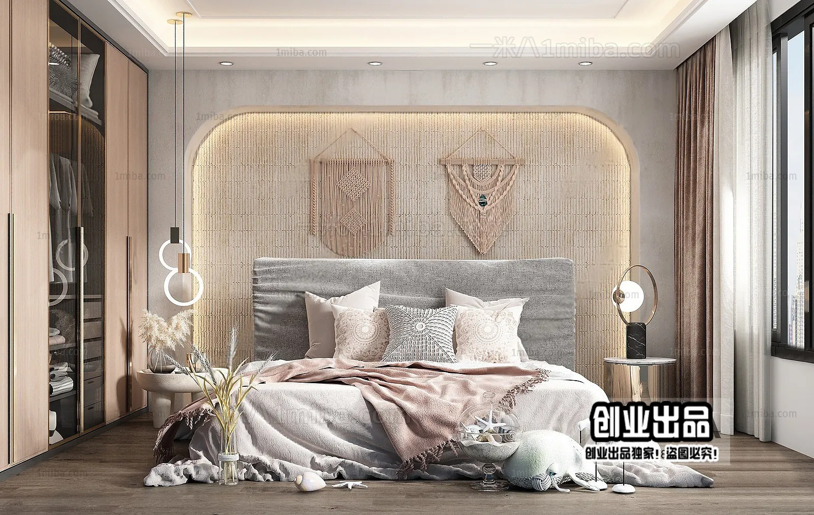 Bedroom – Scandinavian architecture – 053