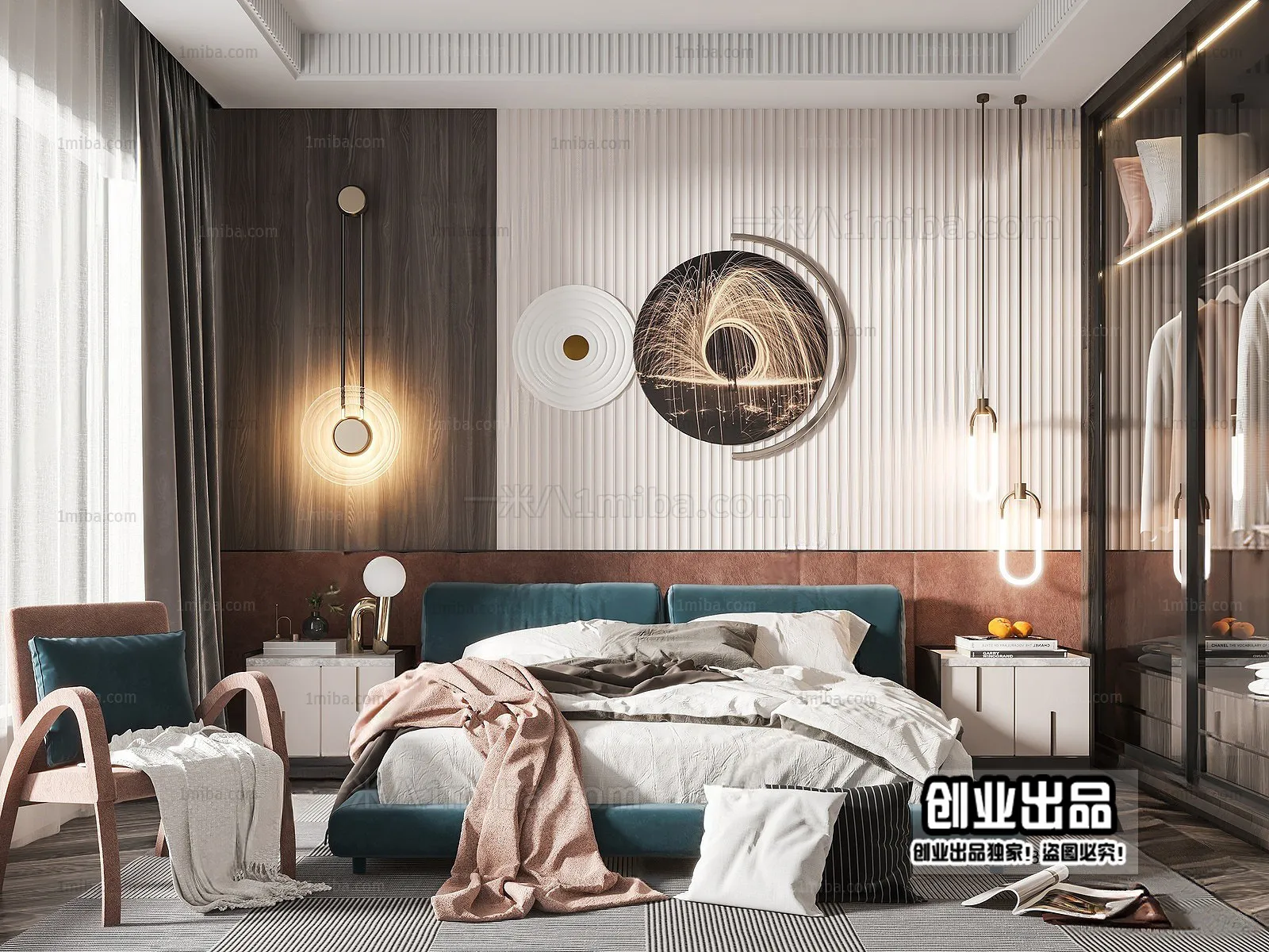 Bedroom – Scandinavian architecture – 054