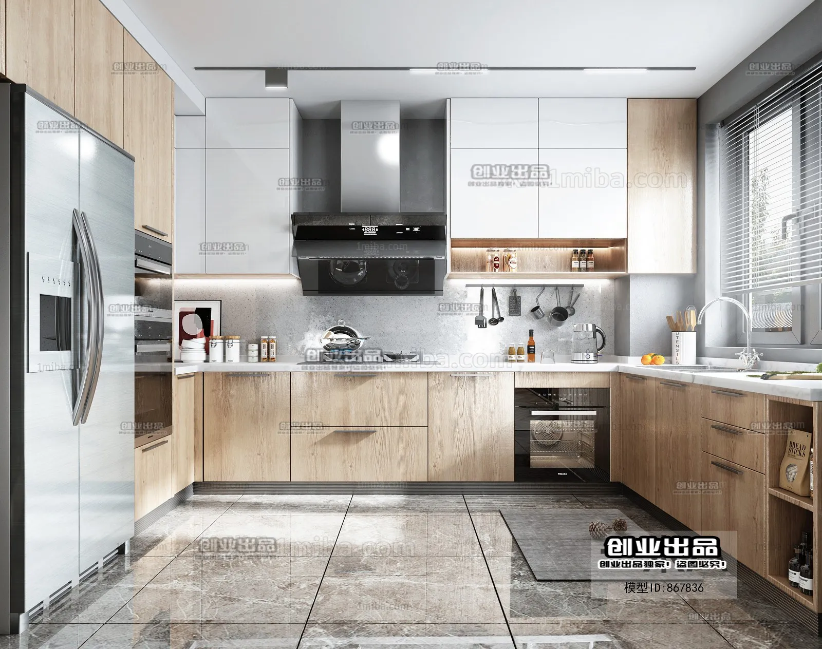 Kitchen – Scandinavian architecture – 013