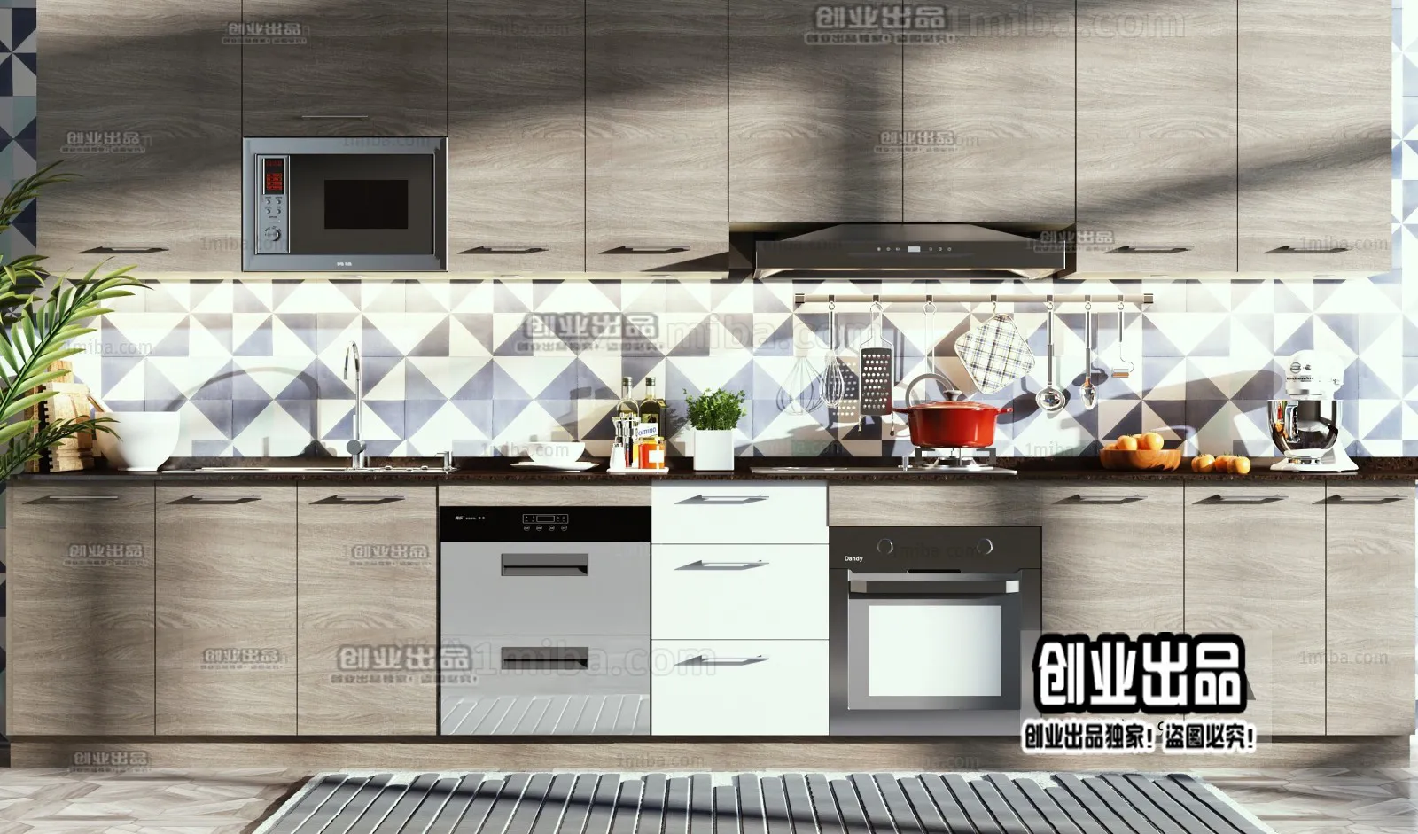 Kitchen – Scandinavian architecture – 014