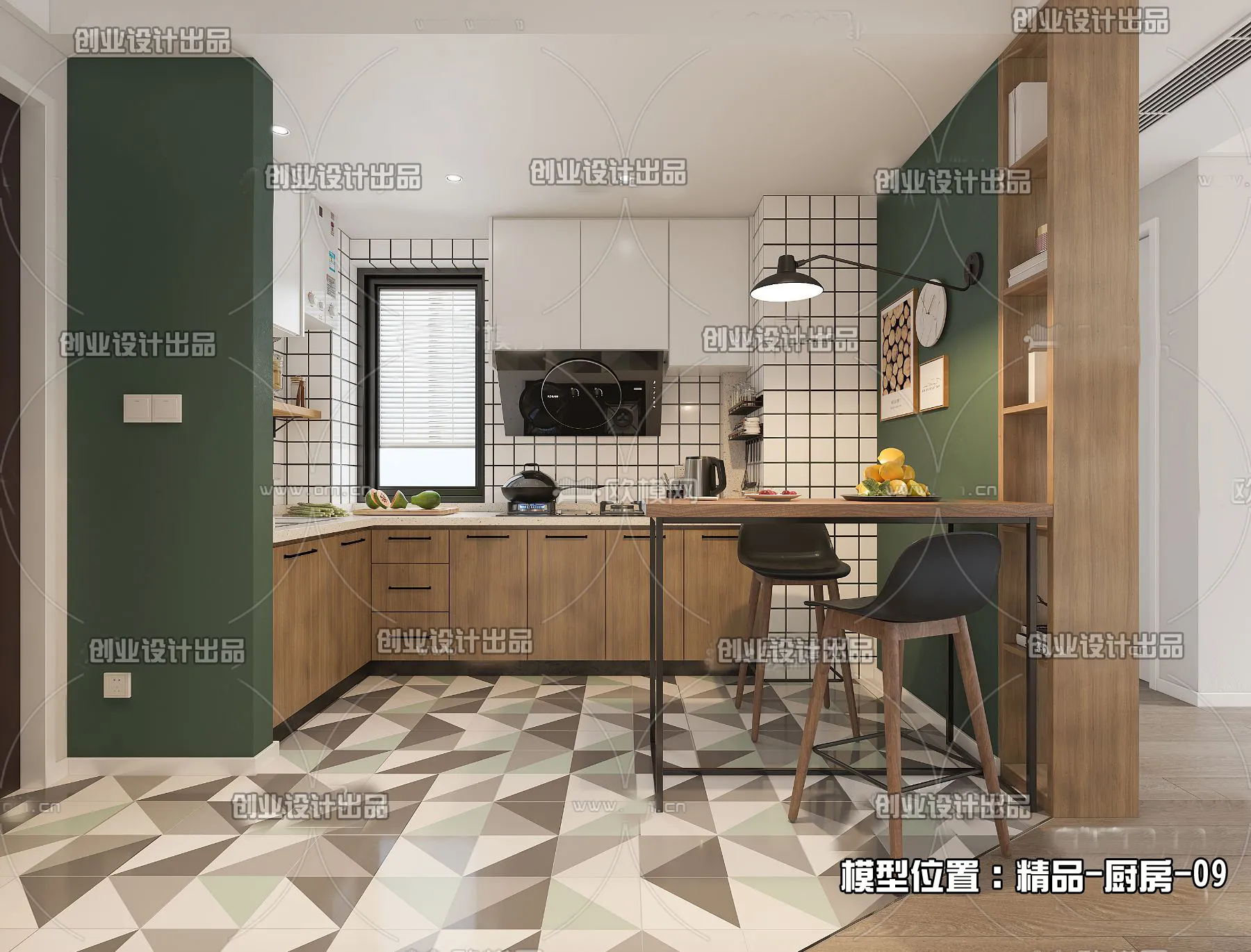 Kitchen – Scandinavian architecture – 030