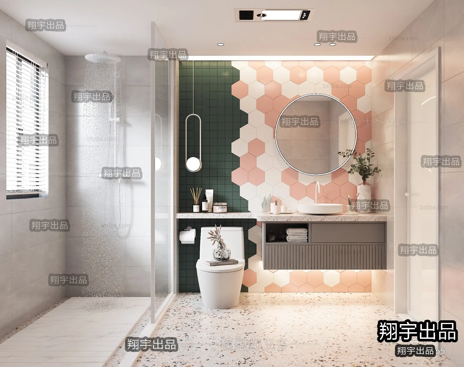 Bathroom – Scandinavian architecture – 004