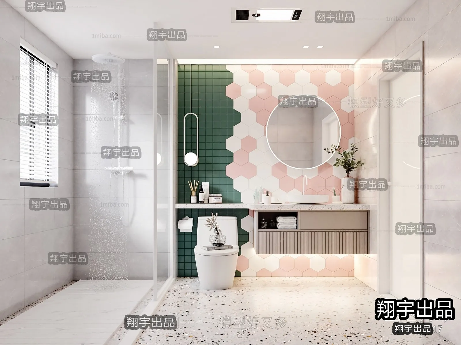 Bathroom – Scandinavian architecture – 007