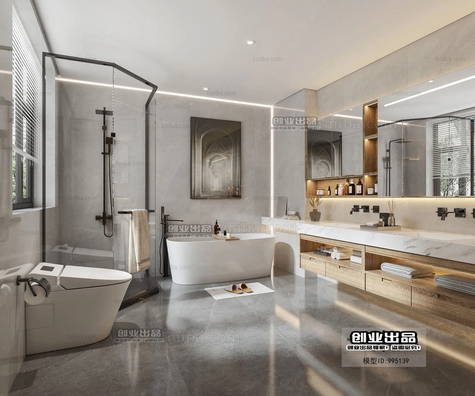Bathroom – Scandinavian architecture – 013