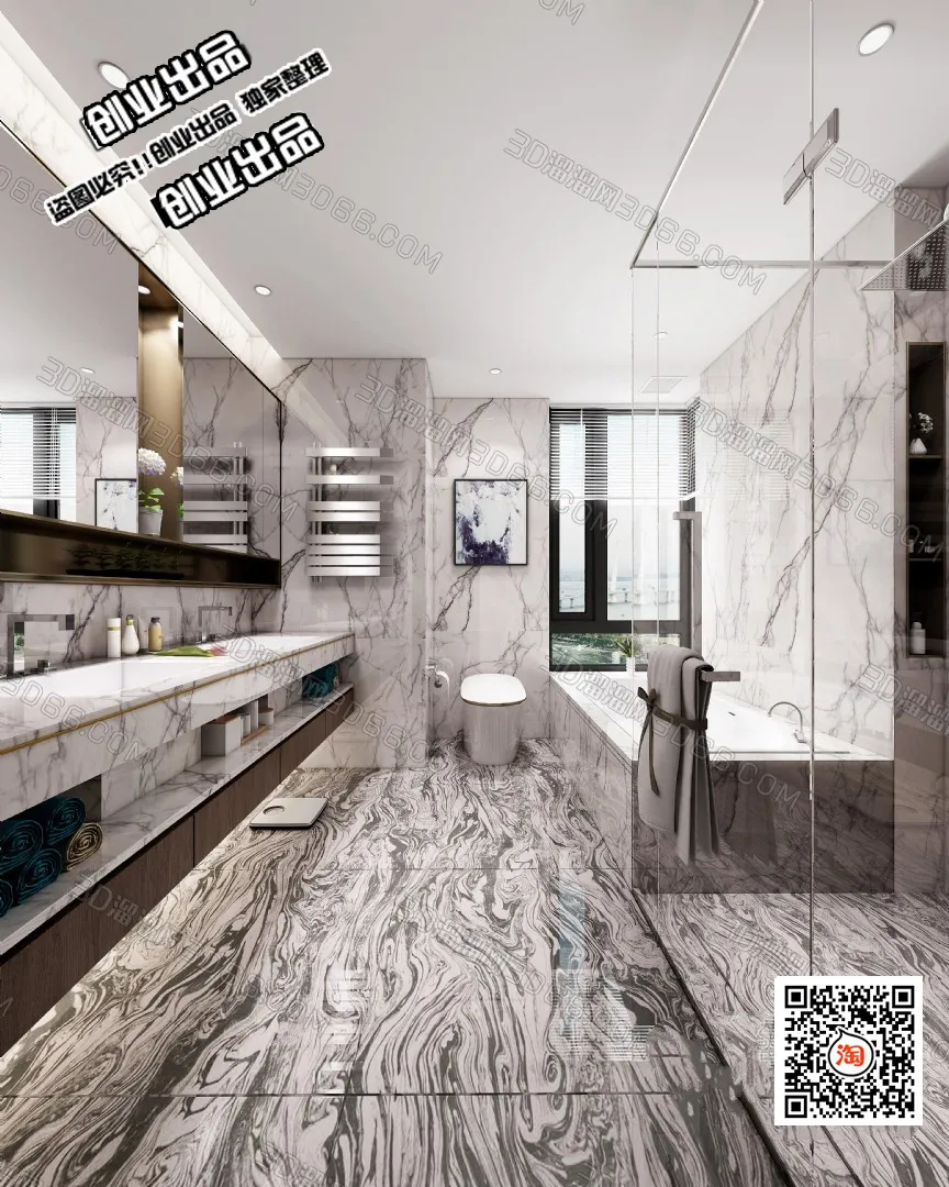 Bathroom – Scandinavian architecture – 022