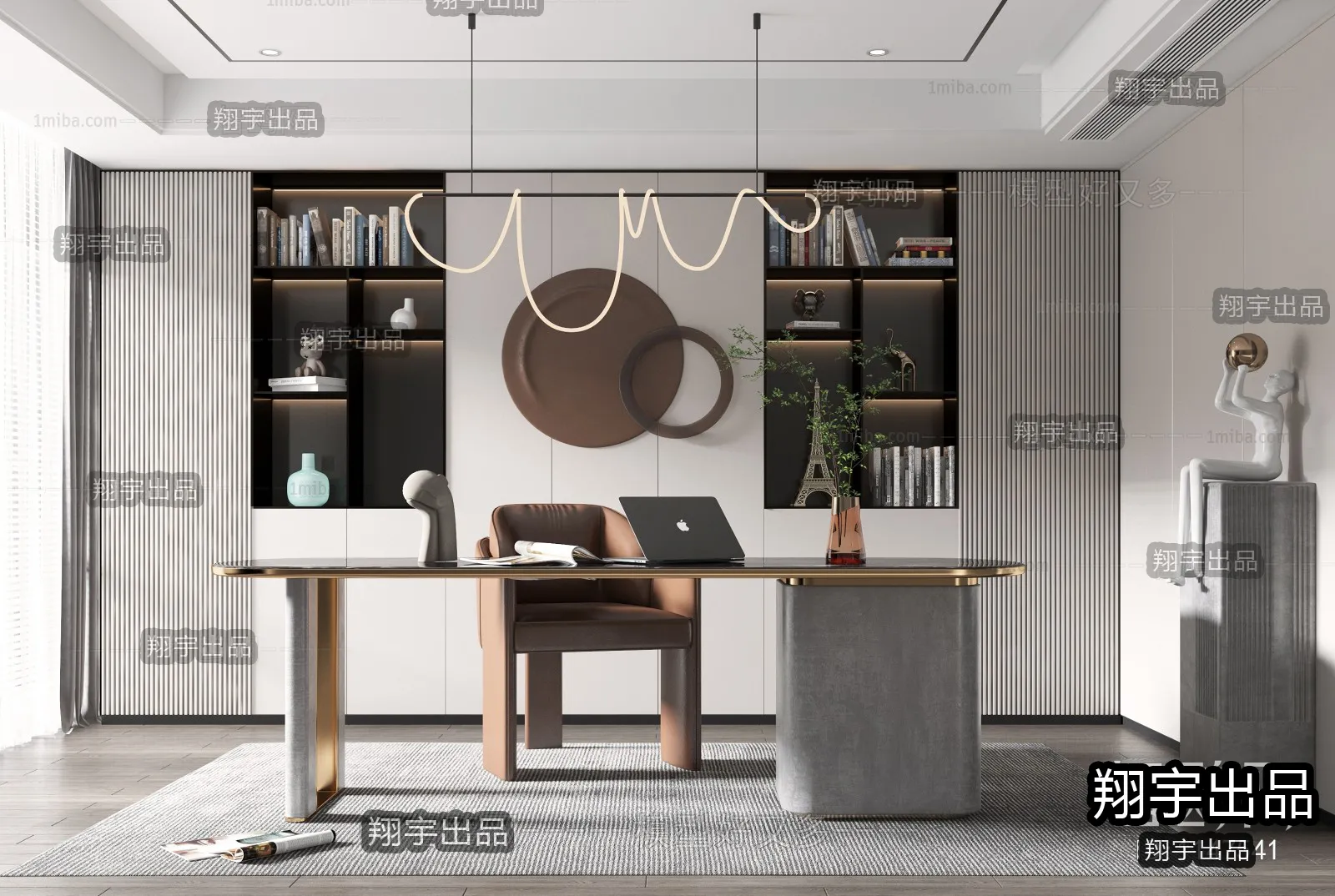 Office – Modern Interior Design – 3D Models – 011