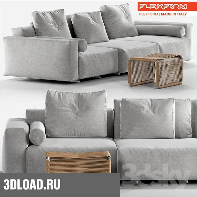 3DDD – SOFA 3DMODELS – 020