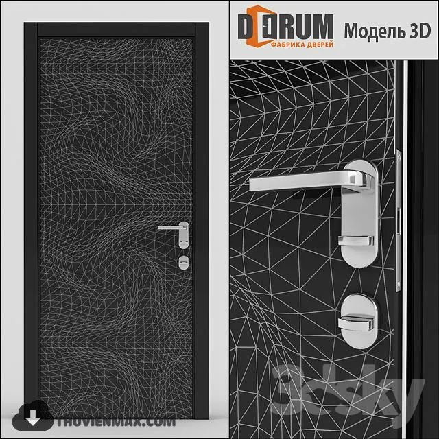 DOOR – 3DS MAX MODEL – 104