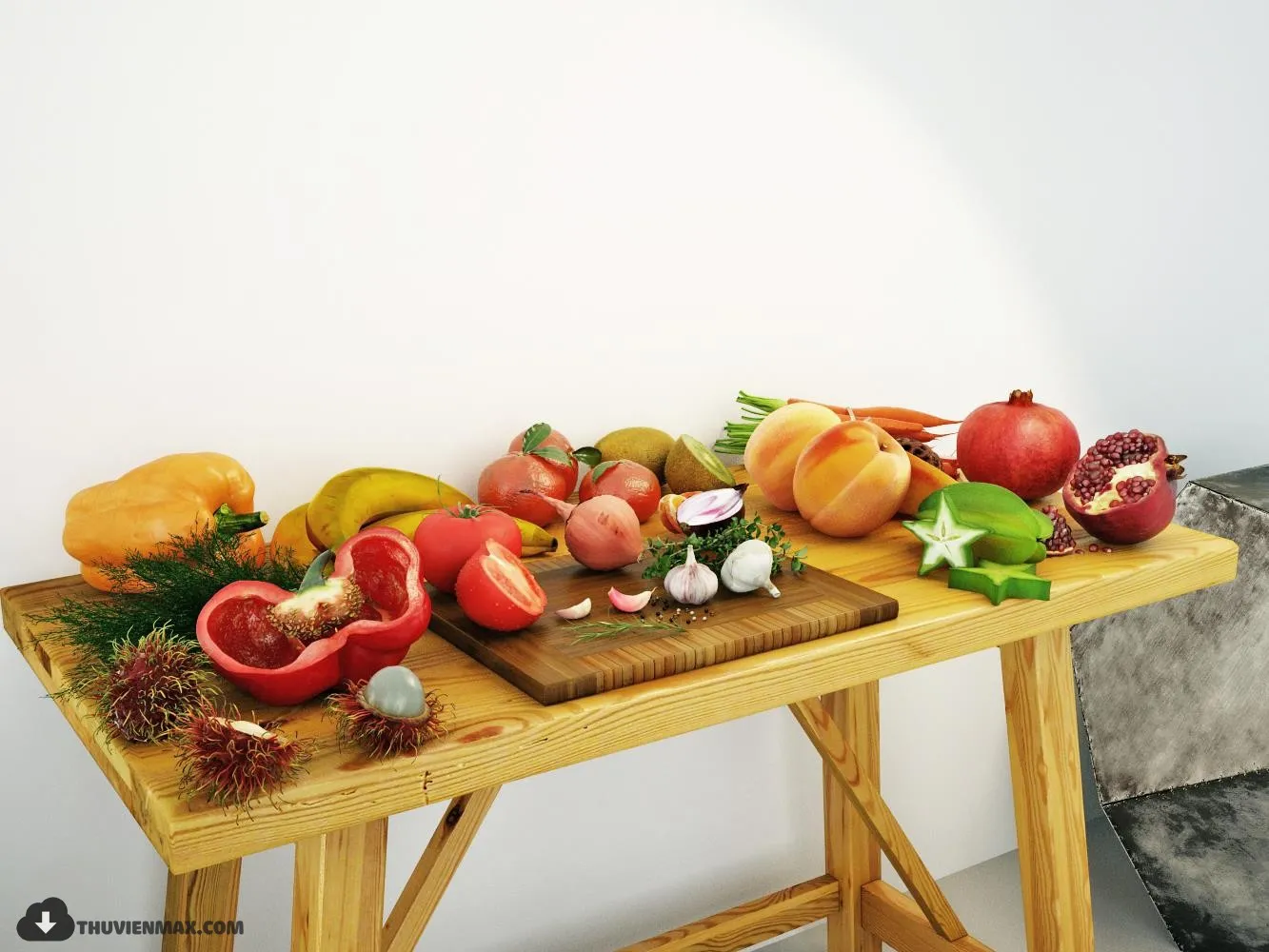 FRUIT – FOOD – 3DSKY – 004