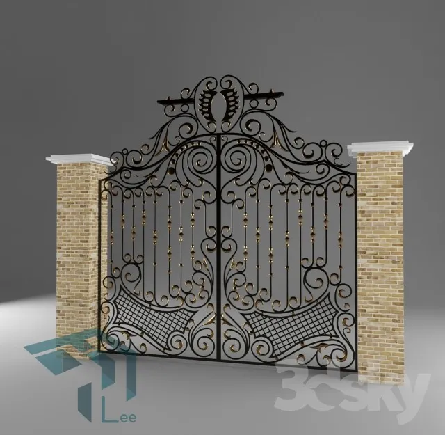 GATE – 3D MODEL – 003