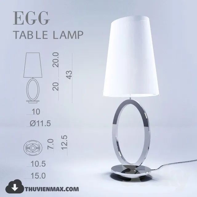 LAMP – TABLE LIGHTING – 3D – 006