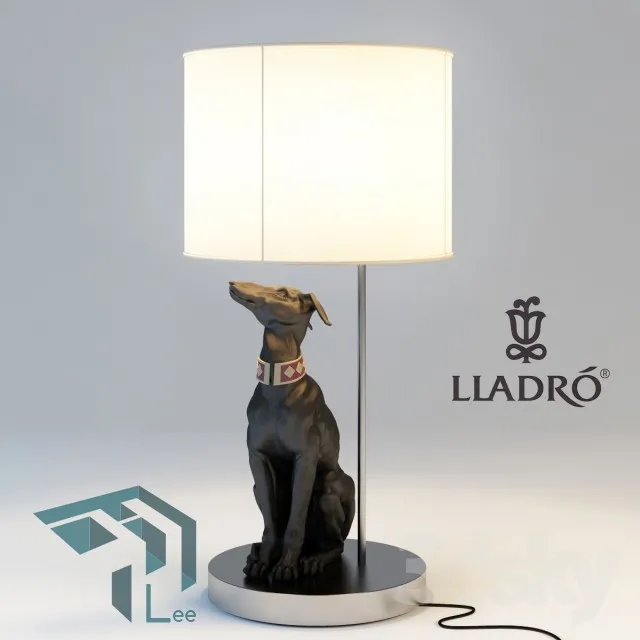LAMP – TABLE LIGHTING – 3D – 107