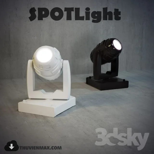 LIGHTING – SPOT LIGHT – 3D MODEL – 082