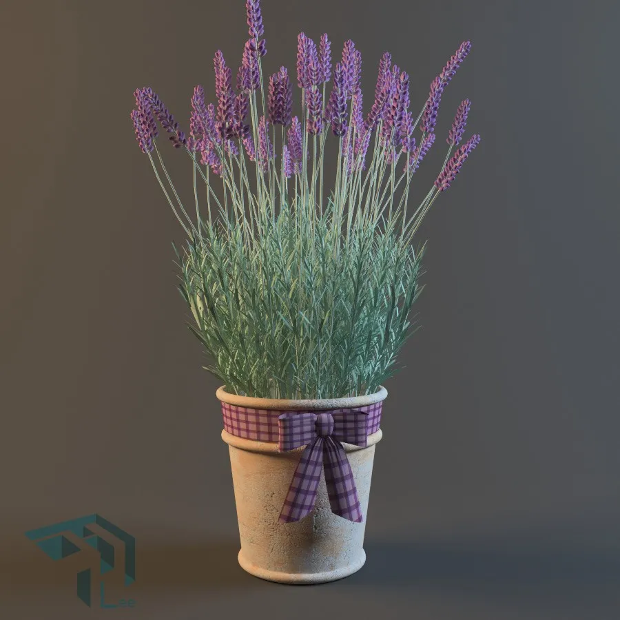 FLOWER – 3DMODEL – VASE – 064