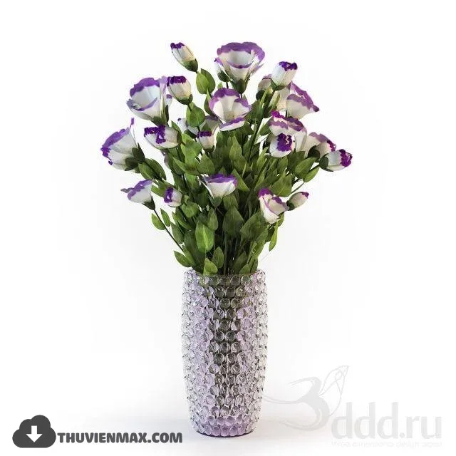 FLOWER – 3DMODEL – VASE – 079