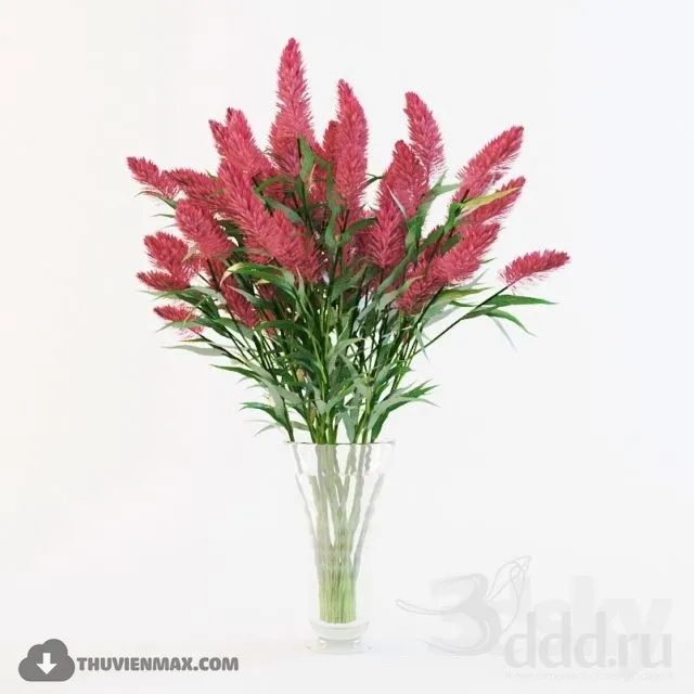 FLOWER – 3DMODEL – VASE – 324