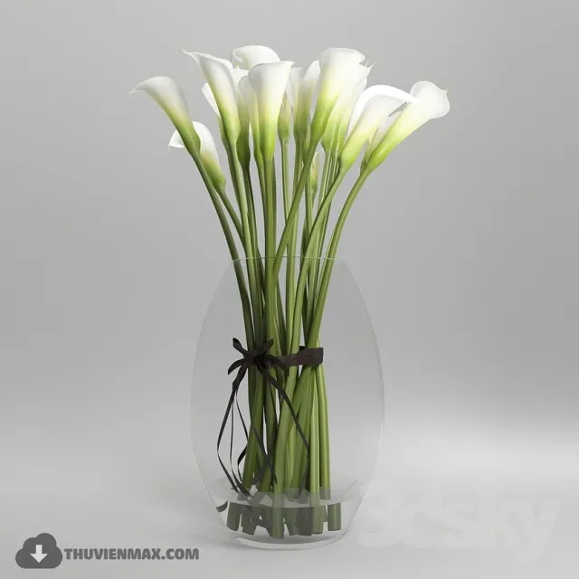 FLOWER – 3DMODEL – VASE – 353