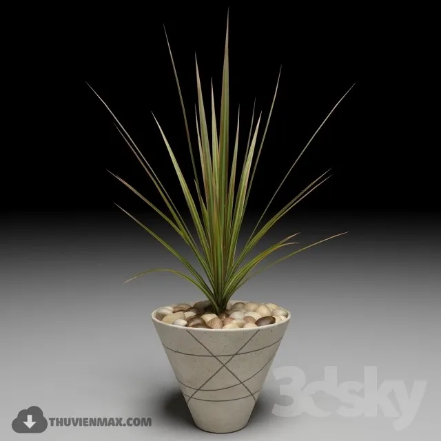 FLOWER – 3DMODEL – VASE – 484