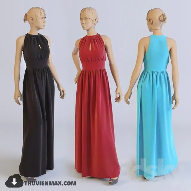CLOTHES – DRESS – 3DSKY – 003