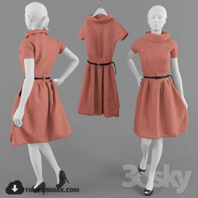 CLOTHES – DRESS – 3DSKY – 004