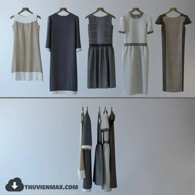 CLOTHES – DRESS – 3DSKY – 010
