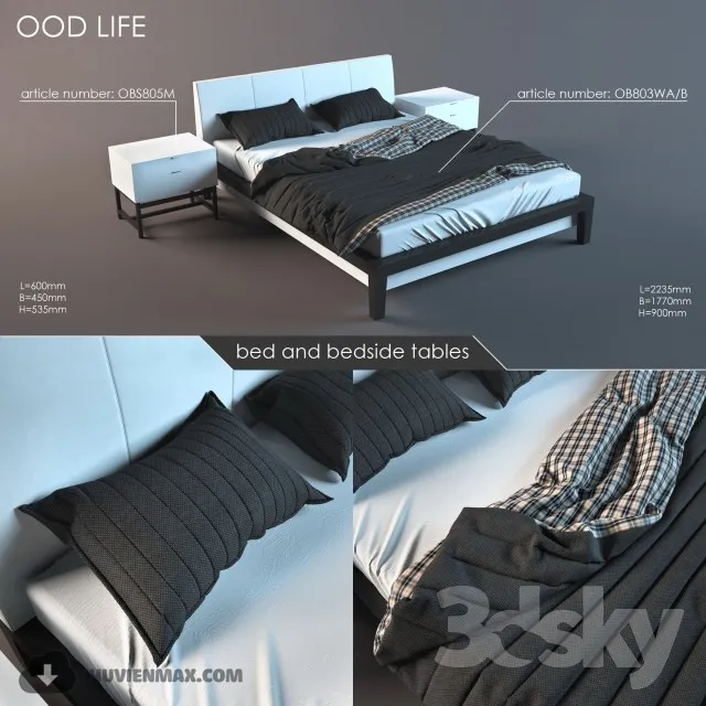 BED 3DSKYMODEL – 350