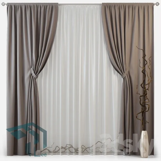 CURTAIN – 3DSKY – 039