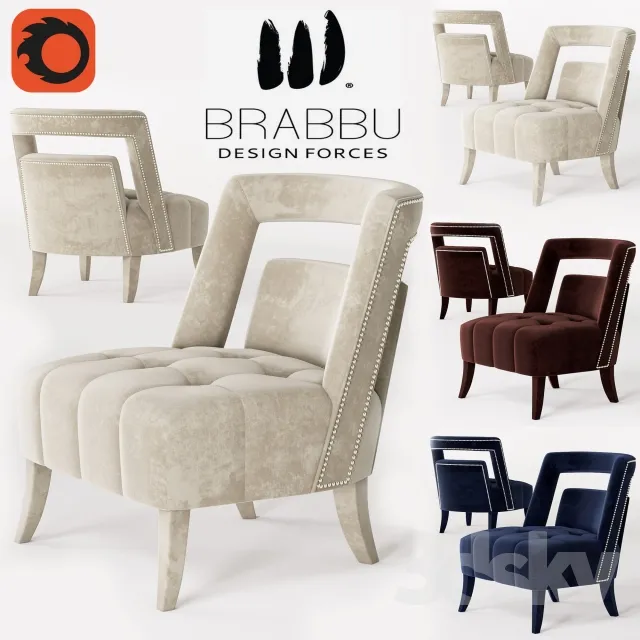 FURNITURE – ARMCHAIR 3D MODELS – 533