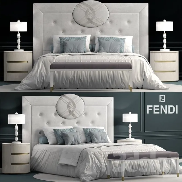 FURNITURE – BED 3D MODELS – 141