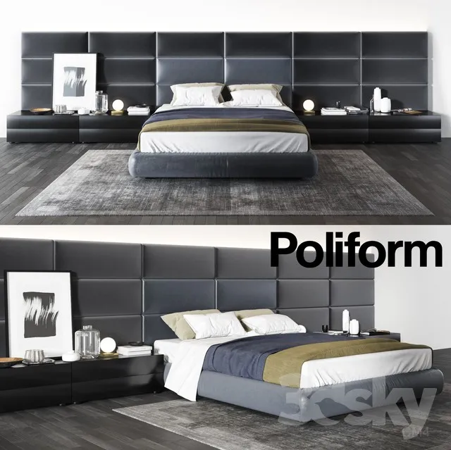 FURNITURE – BED 3D MODELS – 191