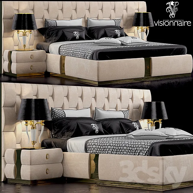 FURNITURE – BED 3D MODELS – 297