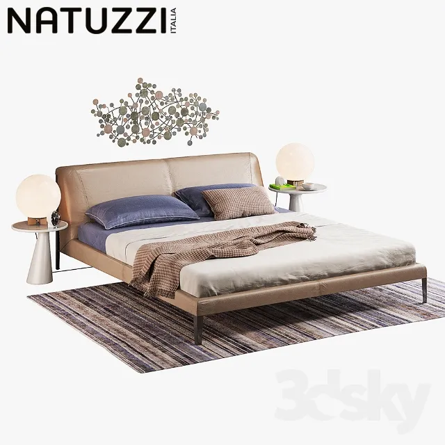 FURNITURE – BED 3D MODELS – 574