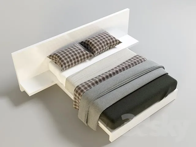 FURNITURE – BED 3D MODELS – 096