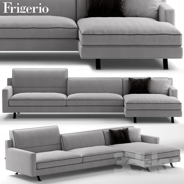 Sofa frigeriosalotti JAMES 3DS Max - thumbnail 3