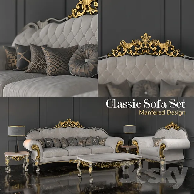 FURNITURE – SOFA 3D MODELS – 629