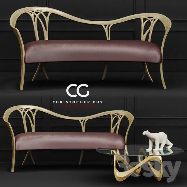 FURNITURE – TABLE AND CHAIRS 3D MODELS – 121