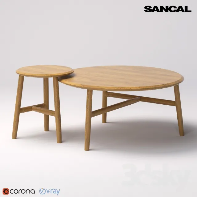 FURNITURE – TABLE AND CHAIRS 3D MODELS – 256
